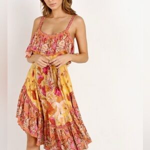 Spell & the Gypsy. Siren song dress in marigold XS